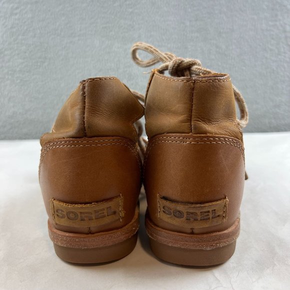 Sorel WMNS Sz 7.5 Torpeda Lace II NL2496224 Brown Lace Up Gladiator Sandals - Picture 3 of 6